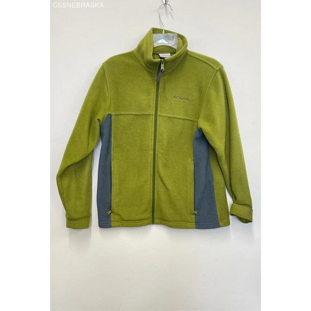 Columbia Green Women's Full‎ Zip Fleece - Size 14/16